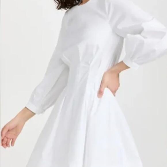 White Veronica Beard Torres Minidress - Picture 5 of 5